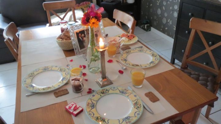 Hochzeitstag -Frühstück Stempelwalkuere 1