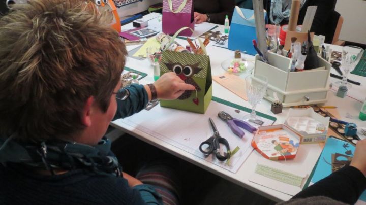 stempelwalkuere Eulentasche Workshop! 4