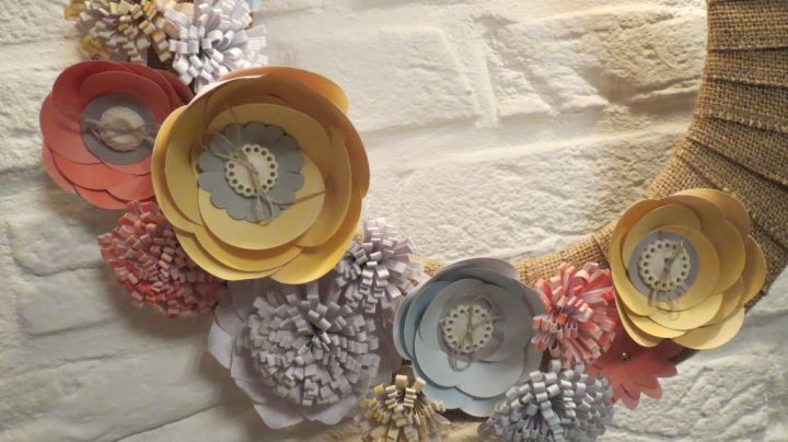 Simply Created Stempelwalkuere Burlap and Blooms