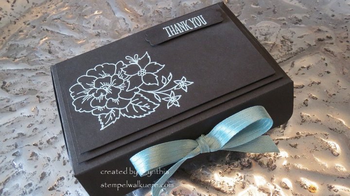 Black and lagunenblau Box I like you 4