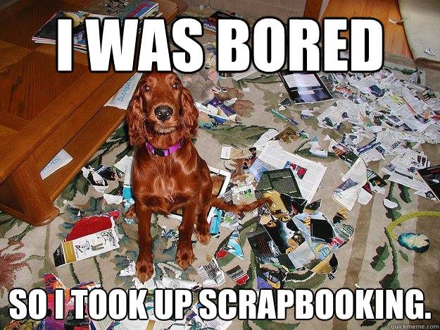 Dog Scrapbooking! Stempelwalküre