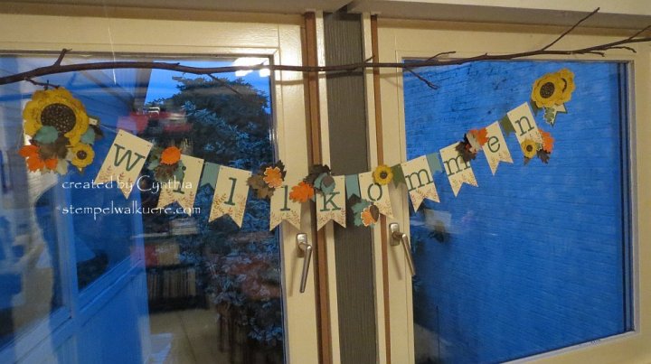 Willkommen Banner Herbst 2 a Stempelwalküere