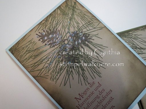 pine cone Stempelwalküre 2