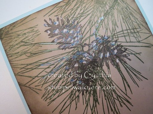 pine cone Stempelwalküre 4