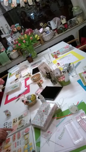 Frühlingsgrüße workshop Stempelwalküre 1