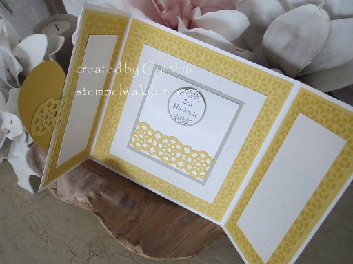 In Auftrag Hochzeitskarte Stempelwalküre 3