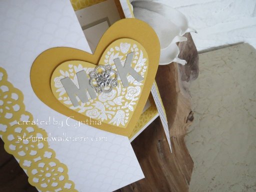 In Auftrag Hochzeitskarte Stempelwalküre 4