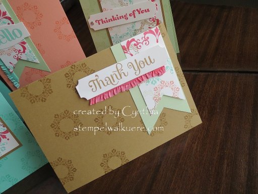 3 fach Abschied Daydream Medallions Stempelwalküre 8