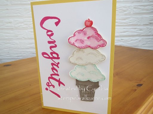 congrats ice cream 1 Stempelwalküre