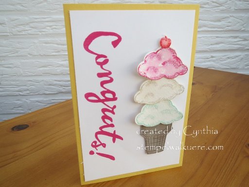 congrats ice cream 2 Stempelwalküre