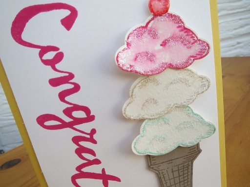 congrats ice cream 3 Stempelwalküre