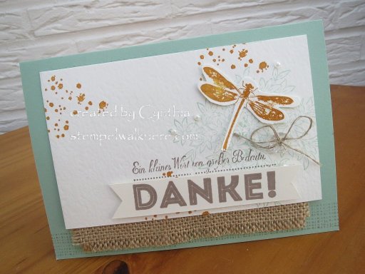 Danke Libelle Stempelwalküre