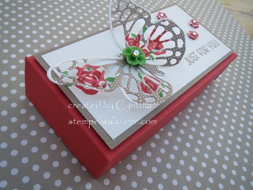 Floral Wings Gr. Teelicht Box 7