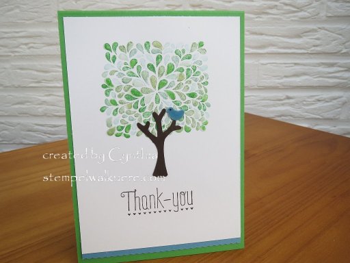 Thank you Baum Stempelwalküre 1