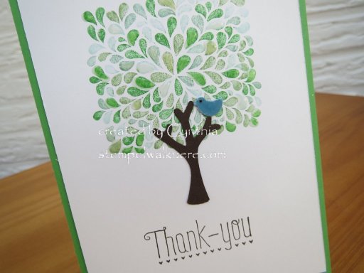 Thank you Baum Stempelwalküre 2