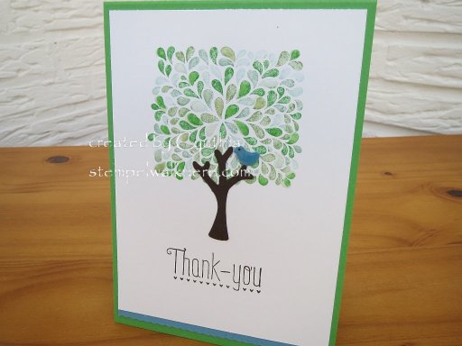 Thank you Baum Stempelwalküre 4