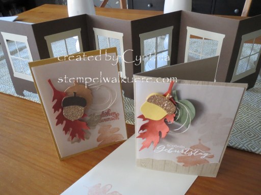 Fall B-Day Cards Stempelwalküre 2