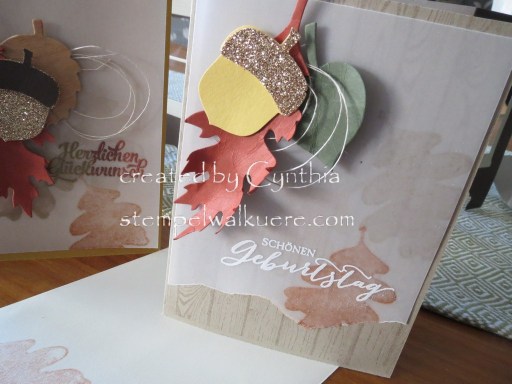 Fall B-Day Cards Stempelwalküre 3