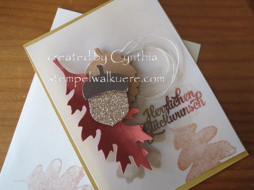 Fall B-Day Cards Stempelwalküre 4