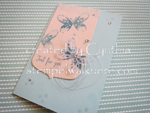 Aqua Card Stempelwalküre 1