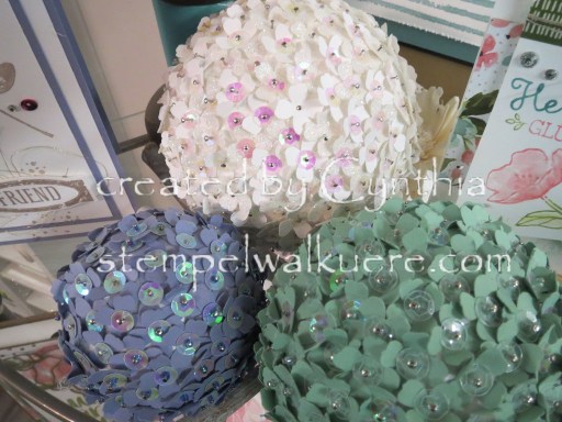 Flower Deko Balls Stempelwalküre 4