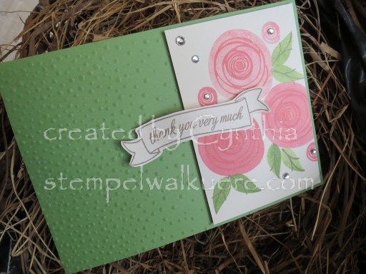 Swirly Flamingo Roses 1