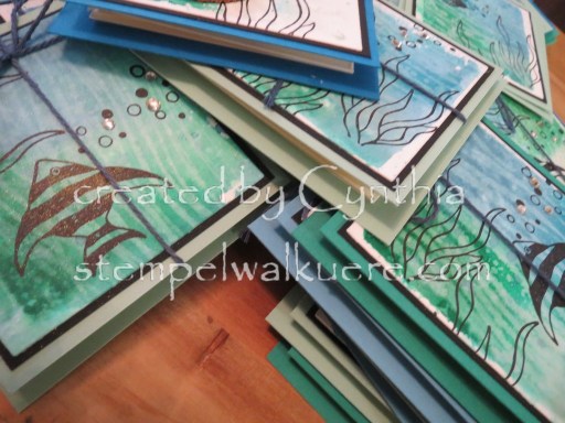 Fish Leporello 10 Stempelwalküre Swap 2016